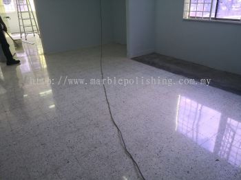 terazzo and cement floor polish