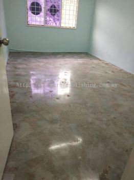 terazzo and cement floor polish