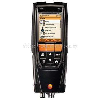 Testo 320 Basic - Compact Flue Gas Analyzer [SKU 0632 3223]