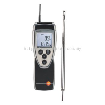 Testo 425 - Thermal Anemometer with Flow Probe [Delivery: 3-5 days]