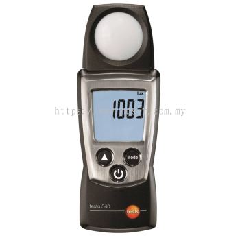 Testo 540 - Light Meter [Delivery: 3-5 days]