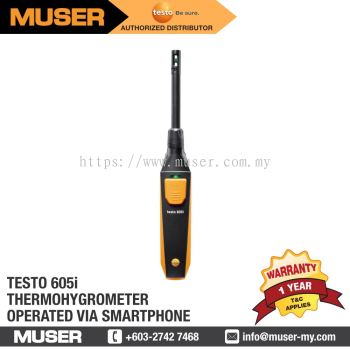 Testo 605i Gen 2 Thermohygrometer Operated via Smartphone