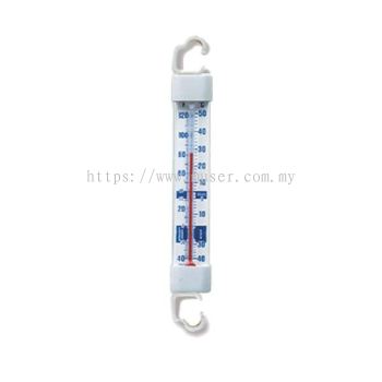 Cooper Atkins 332-0-4 | Refrigerator/Freezer Glass Tube Thermometer w/2 Brackets [Delivery: 3-5 days subject to availability]