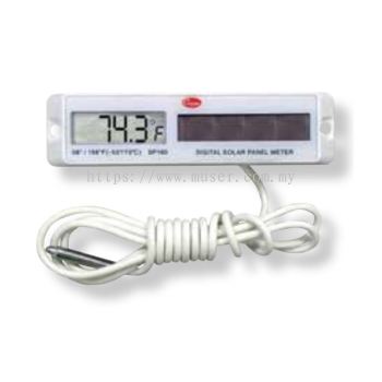 Cooper Atkins SP160-01 | Rectangular White Solar Panel Thermometer