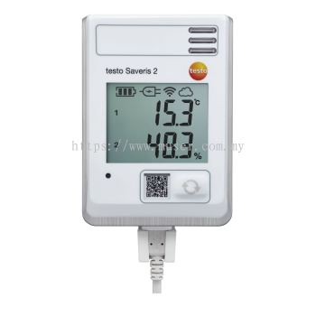 testo Saveris 2-H1 - WiFi Data Logger with Display and Integrated Temperature and Humidity Probe [Delivery: 3-5 days]