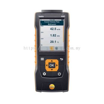 testo 440 | Air Velocity and IAQ Measuring Instrument