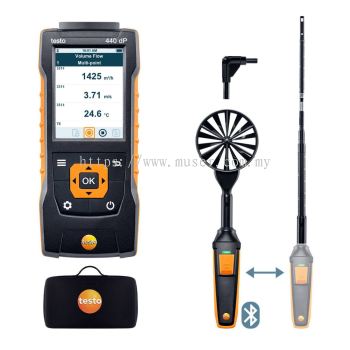 testo 440 | delta P Air Flow ComboKit 1 with Bluetooth