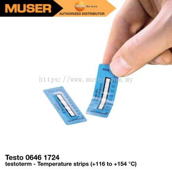 Testo 0646 1724 | testoterm - Temperature strips ( 116 to  154 掳C)