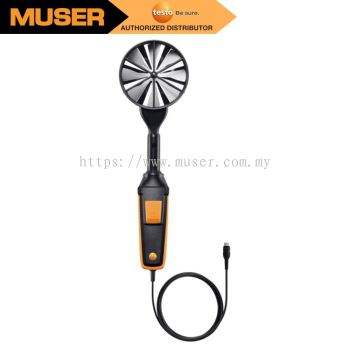 Testo 0635 9372 | High-precision vane probe - including temperature sensor, wired