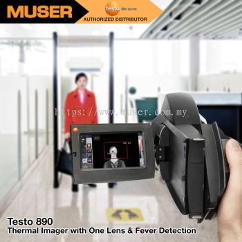 testo 890 Thermal Imager with One Lens & Fever Detection