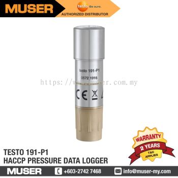 testo 191-P1 HACCP Pressure Data Logger