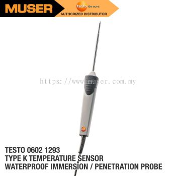 Testo 0602 1293 Waterproof Immersion/Penetration Probe