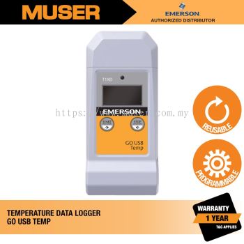 T1XD GO USB Temp Data Logger | Emerson by Muser