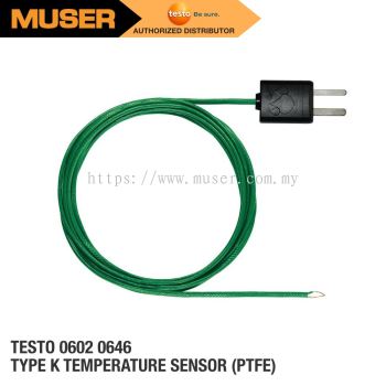 Testo 0602 0646 Type K Temperature Sensor (PTFE)