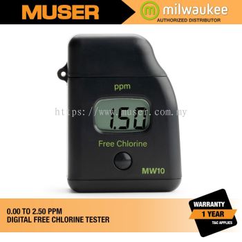 MW10 Digital Free Chlorine Tester | Milwaukee by Muser