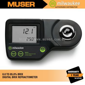 MA871 Digital Brix Refractometer | Milwaukee by Muser