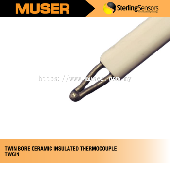 TWCIN Twin Bore Ceramic Insulated Thermocouple | Sterling Sensors by Muser