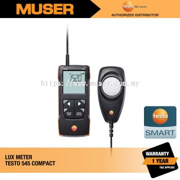 Testo 545 (0563 1545) Digital Lux Meter with App Connection