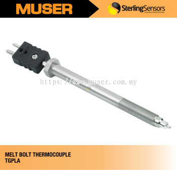 TGPLA Threaded Melt Bolt Thermocouple | Sterling Sensors by Muser