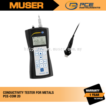 PCE-COM 20 Conductivity Tester for Metals | PCE Instruments by Muser