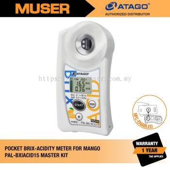 PAL-BX|ACID15 Master Kit Pocket Brix-Acidity Meter for Mango | Atago by Muser