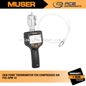 PCE-DPM 10 Dew Point Thermometer for Compressed Air