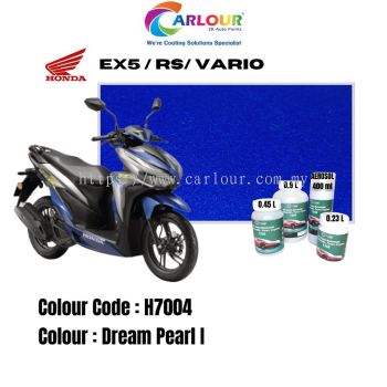 Motor Honda EX5 / RS / VARIO [H7004] Dream Pearl I 2K Original Basecoat Paint Colour CARLOUR
