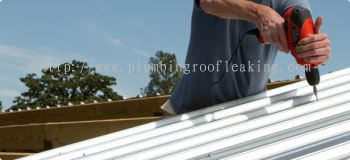Metal or Zinc Roof Leak Repair Service