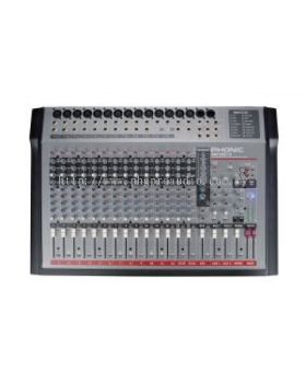 Phonic AM1221X 12-Mic/Line 4-Stereo 2-Bus Mixing Console with DFX 