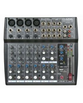 Phonic MU-1202X 12-Input Compact Mixer with DFX