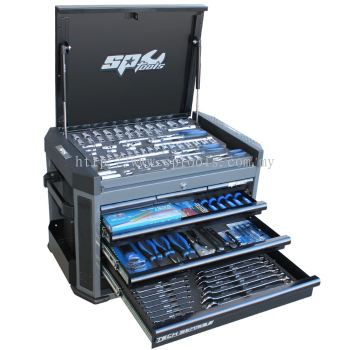 SP TOOLS TECH SERIES TOOL KIT - 264PC - METRIC ONLY - DIAMOND BLACK