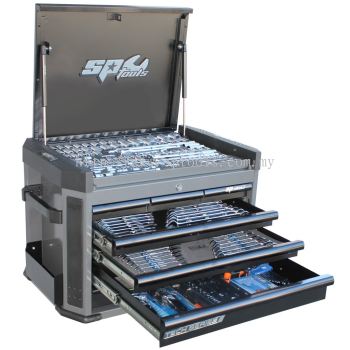 SP TOOLS TECH SERIES TOOL KIT - 295PC - METRIC & SAE - DIAMOND BLACK