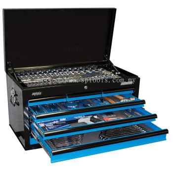 SUMO CUSTOM SERIES TOOL KIT - 406PC - METRIC/SAE - BLACK/BLUE SP50171