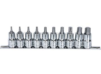 SP TOOLS 1/2"DR SOCKET RAIL SET - TORX - 10PC SP20568