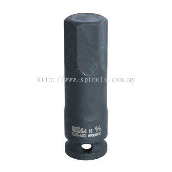 SP TOOLS 3/8"DR INHEX IMPACT SOCKET - SAE - INDIVIDUAL SP22953