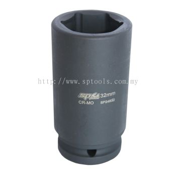 SP TOOLS 3/4"DR DEEP IMPACT SOCKETS - 6PT METRIC - INDIVIDUAL SP24817