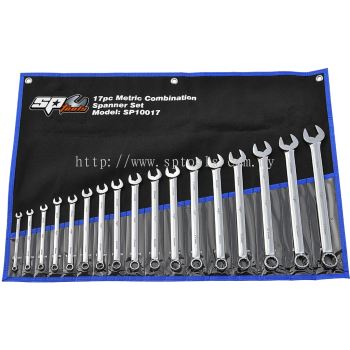 SP TOOLS COMBINATION ROE SPANNER SET - METRIC - 17PC SP10017