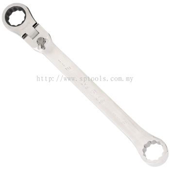 SP TOOLS DOUBLE RING BOX GEAR DRIVE SPANNERS - LOCKING FLEX HEAD - SAE - INDIVIDUAL SP14073