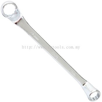 SP TOOLS DOUBLE RING SPANNERS - METRIC - 75掳 OFFSET - INDIVIDUAL  SP15408