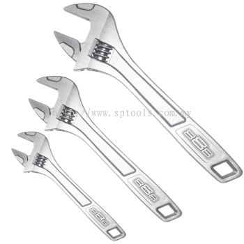 SP TOOLS ADJUSTABLE WRENCH SET - 3PC T818000