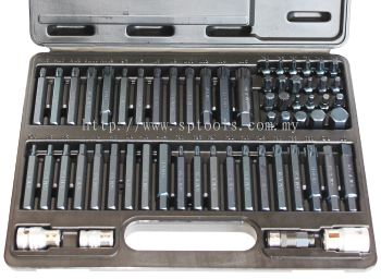 SP TOOLS PROFESSIONAL BIT SET - 60PC SP39620