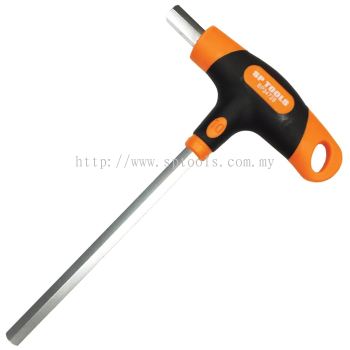 SP TOOLS T-HANDLE HEX KEYS - METRIC - 2 WAY - INDIVIDUAL SP34721