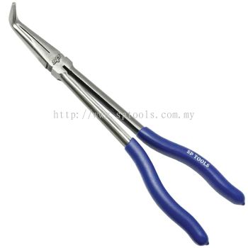 SP TOOLS BENT NOSE PLIERS - 275MM LONG HANDLE - INDIVIDUAL SP32164