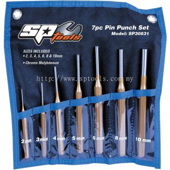 SP TOOLS PIN PUNCH SET - 7PC SP30831