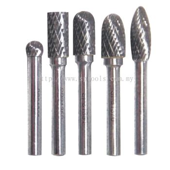 SP TOOLS TUNGSTEN CARBIDE BURRS - STEEL - INDIVIDUAL SP31350