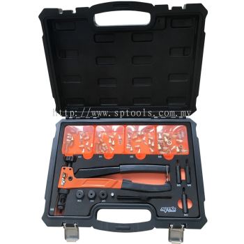 SP TOOLS NUT RIVETER SET - LEVER TYPE - 90PC SP69011