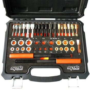 SP TOOLS RETHREADING KIT - AUTOMOTIVE - 42PC SP31310