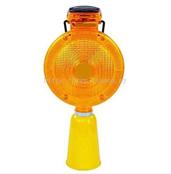 KINMON Solar Power Hazard Warning Light For Traffic Cone