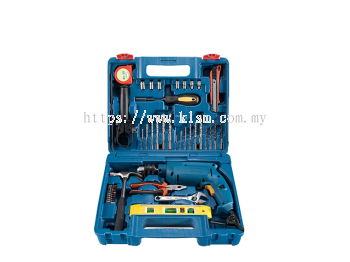 DONG CHENG ELECTRIC IMPACT DRILL C/W TOOL KIT SET DZJ04-13