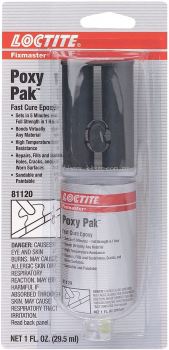 LOCTITE FIXMASTER POXY PAK FAST CURE EPOXY